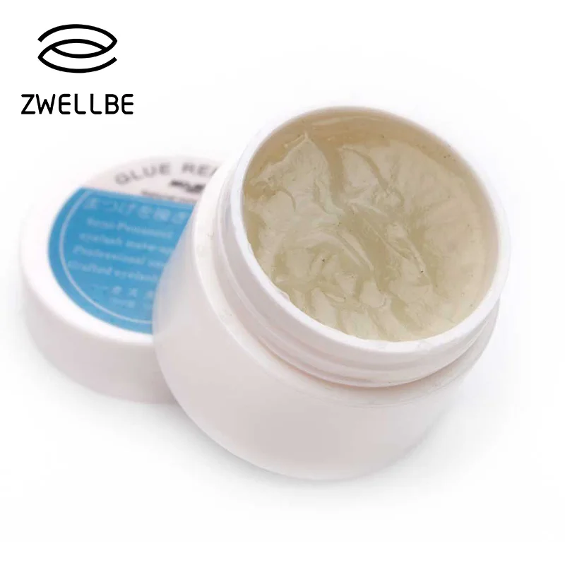 

Grafting Eyelash Extension Makeup Remover Glue 5g Non-irritating Plant Adhesive Gel Remover Eye Make Up Remover Cream
