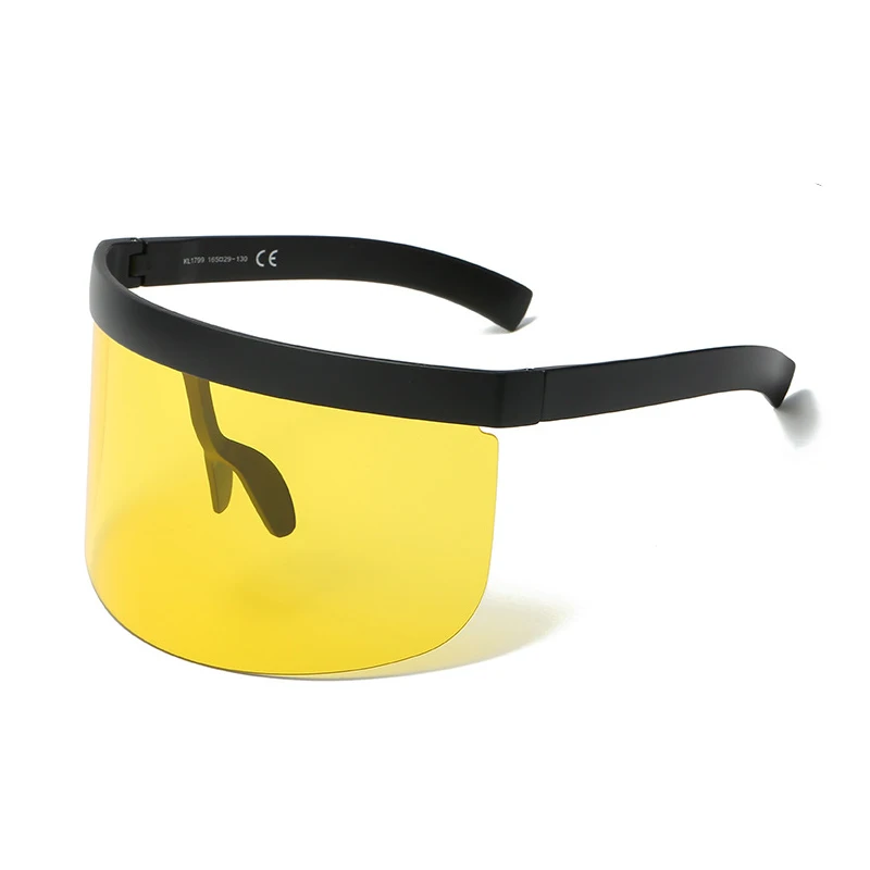 Модные солнцезащитные очки, женские, мужские, Ovesized, роскошные, брендовые, дизайнерские, маска, очки, солнцезащитные очки для женщин, большая оправа, Oculos de sol RS581 - Цвет линз: RS581 C2