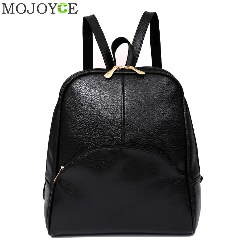 

Fashion Women Backpack PU Leather School Bags for Teenage Girls Travel Shoulder Bag Student Backpack Mochila Female High Quality