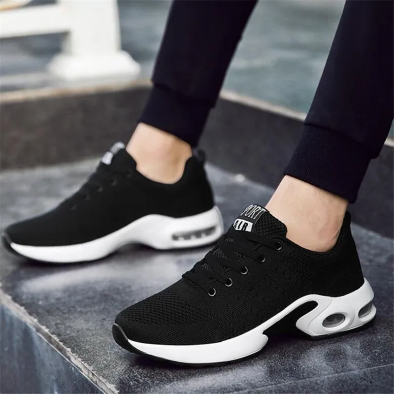 

New men's shoes casual flying mesh shoes sneakers shoes fashion lightweight breathable Zapatillas de deporte men's shoes