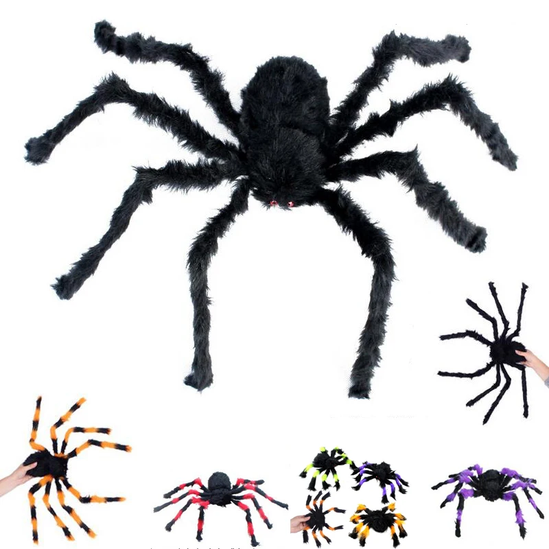 1pcs Spider Halloween Decoration Haunted House Prop Indoor