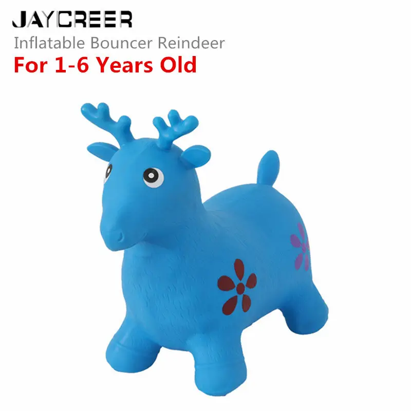 JayCreer вышибатель оленя, надувной космический бункер, езда-на надувной животное