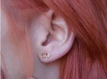ed021 2014 new European and American fashion jewelry exquisite models lucky number down eight manufacturers selling earrings