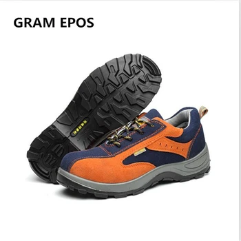 

2019 Unisex protect high top Boots Work Safety Shoes Steel Toe Cap Anti-Smashing Puncture Proof Durable plus size 46 Footwear