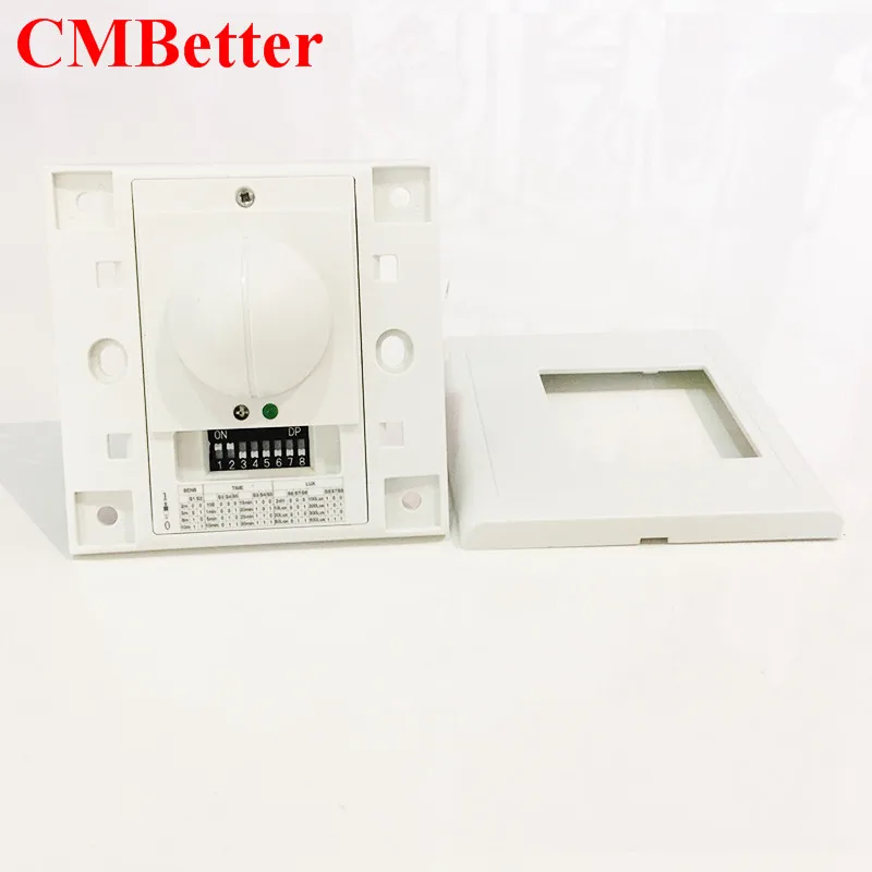 CMBetter 220 В 60 Гц 1200 микроволновый радар датчик движения PIR тела выключатель света с