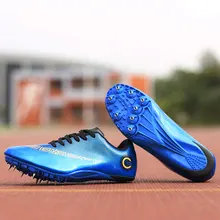 Для мужчин Для женщин для спортивной площадки; для беговой дорожки; спортивная обувь мужская спортивная обувь Спорт на открытом воздухе Шипы Кроссовки унисекс легкая обувь для подростков гонки, обувь для пробежки