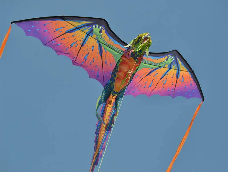 Power Stereo Dragon Kite Creative Children Dinosaur Kites 400cm 