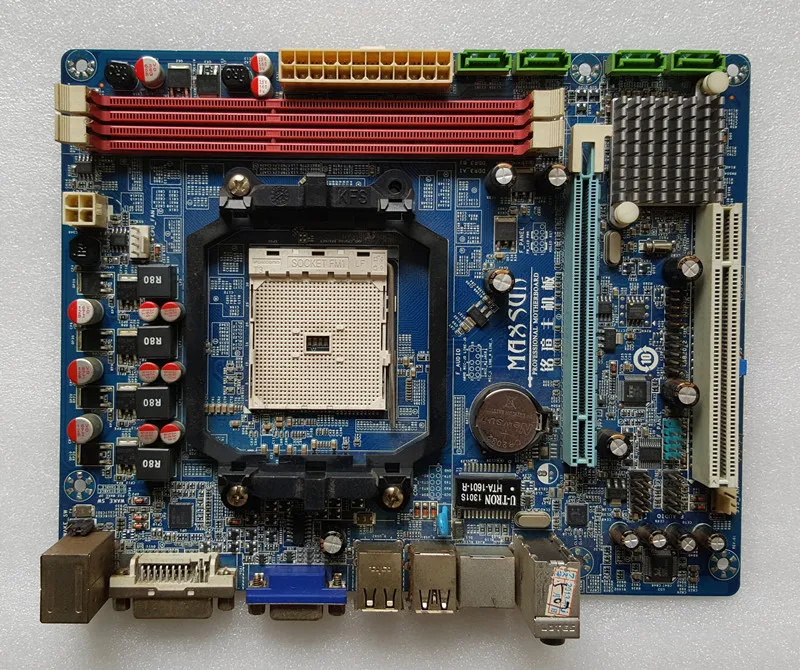 

Free shipping for MS-A55EL A55DL MAXSUN A55 FM1 interface DDR3 motherboard