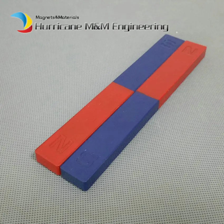 2 шт. Магнитный обучающий магнитный инструмент стержень 170x20x10 мм Синий