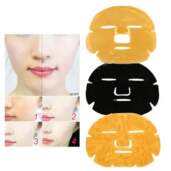 

3pcs Collagen Facial Mask Anti-wrinkles Pad Patch Skin Whitening Firming Moisturizing Mask Women Facial Mask Face Skin Care