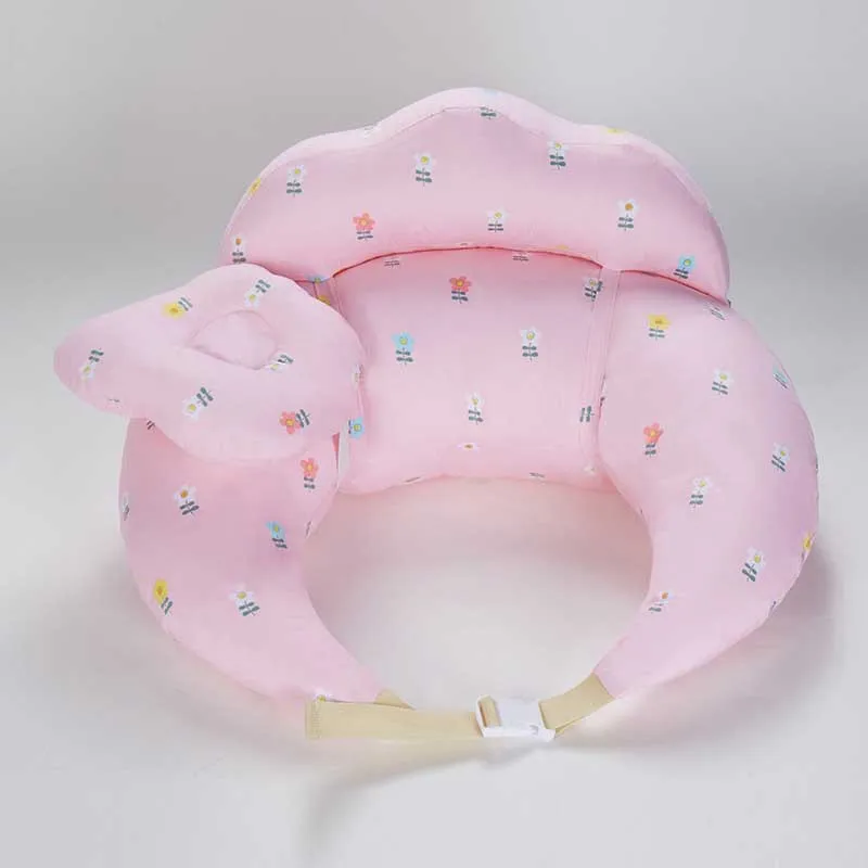 Little pink garden Детские подушки для мам, для беременных, для грудного вскармливания, подушка для младенцев, u-образная, для новорожденных, хлопок, для кормления, поясничная подушка - Color: Little pink garden