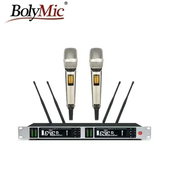 

Bolymic wireless microphone handheld DJ professional uhf wireless karaoke microphone