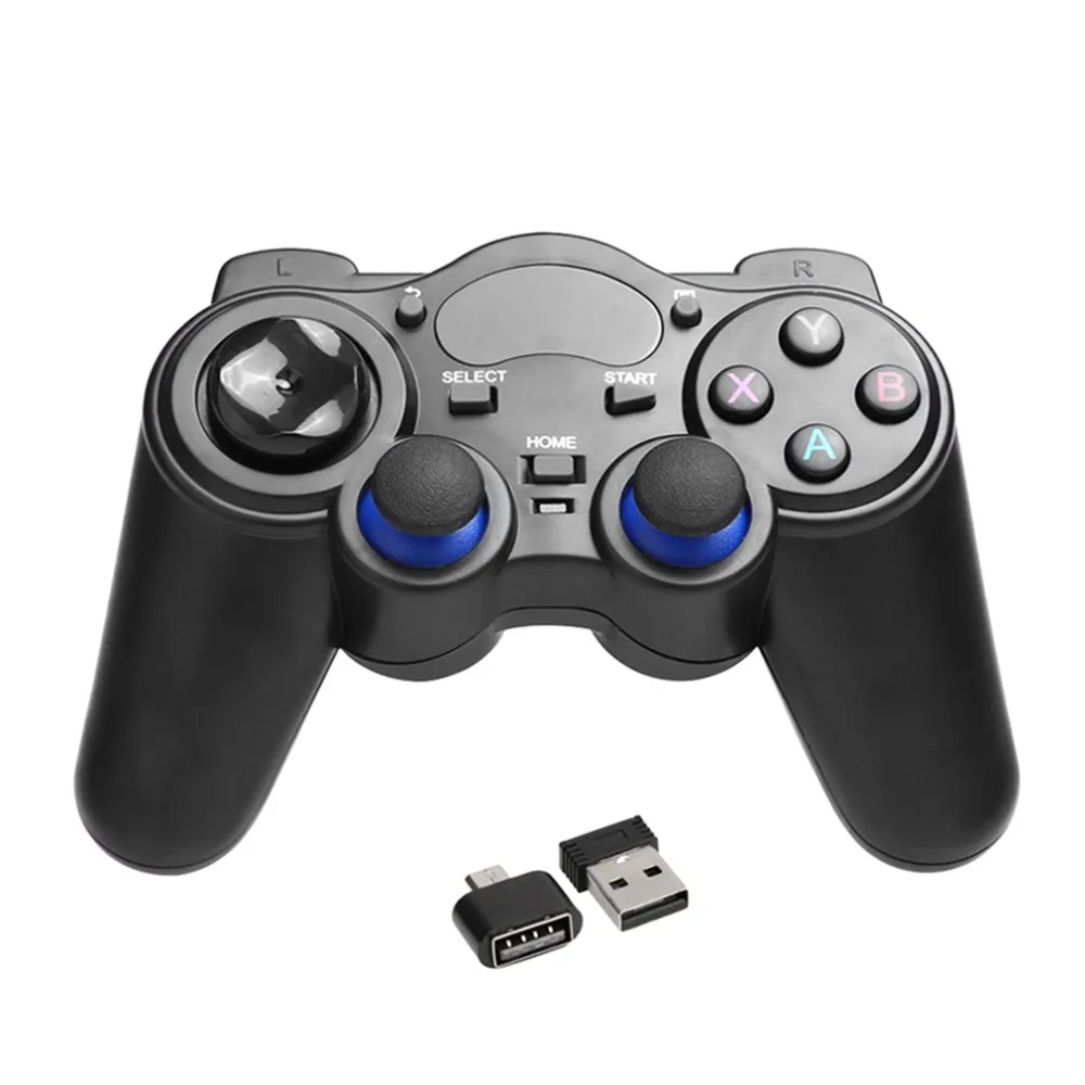 2 4GHz Wireless Game Pad Joypad Controller Handle font b Gamepad b font Joystick With OTG