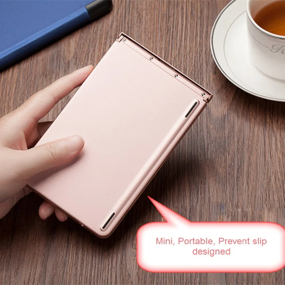 Kemile Складная портативная Универсальная беспроводная Bluetooth 3 0 клавиатура для ipad