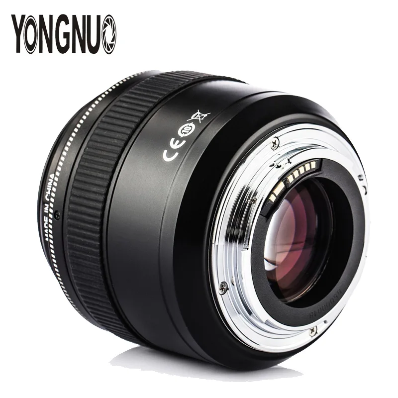 YONGNUO YN85mm F1.8 большая апертура AF/MF ФОКУС стандартный Средний основной фиксированный телеобъектив для Canon EF Mount Rebel DSLR камеры