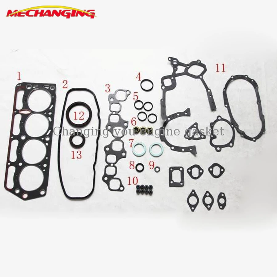 1Y 2Y 3Y Complete Gasket Set 04111-73029 50098600 for Daihatsu ROCKY Soft Top 2.0 Automobile Spare Parts 1Y 2Y 3Y Complete Gasket Set 04111-73029 50098600 for Daihatsu ROCKY Soft Top 2.0 Automobile Spare Parts