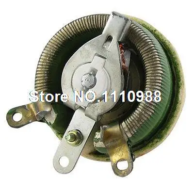 Ceramic Tubular Adjustable Wire Wound Rheostat Resistor uxcell 50W Watt 100R Ohm High Power Wirewound Resistor