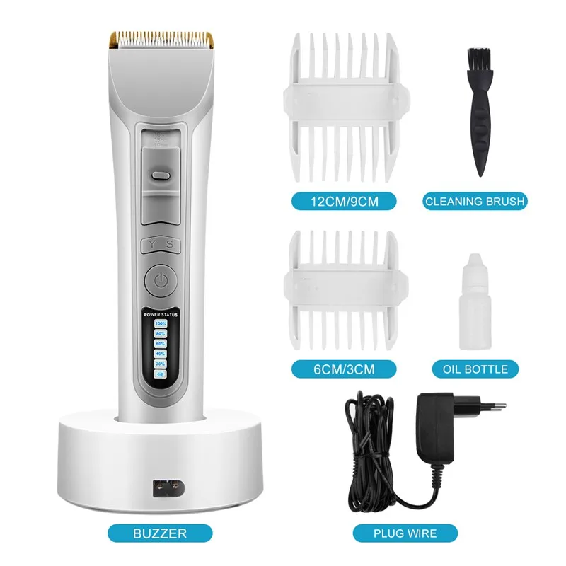 Dog Clippers Professional Dog Grooming Clippers Kit for Thick Coats Pet