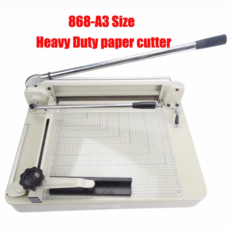 Heavy Duty Paper Cutter 17 "A3 Ukuran Tumpukan Kertas Pemangkas Cutter