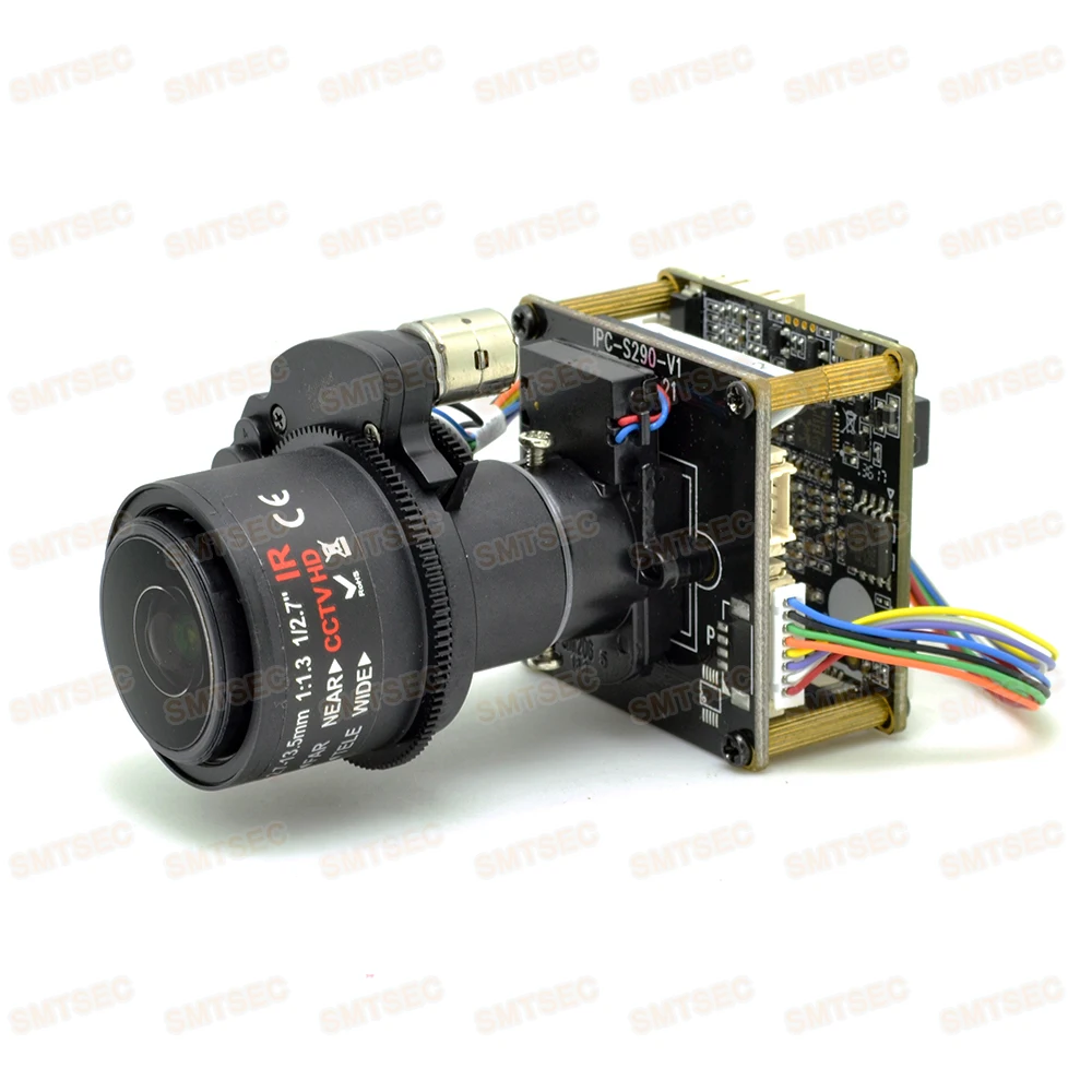 

5x Motorized Zoom Auto Focus Starlight 2MP IP Camera Module Sony Starvis IMX291 CCTV Security Main Board PCB SIP-E291DML-27135