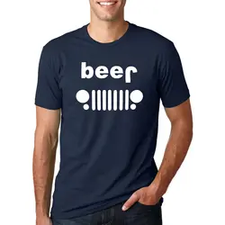 Забавные пить пиво Roading Футболка с принтом Для мужчин модные короткий рукав o-образным вырезом Футболка 2019 Лето уличной хип-хоп футболки