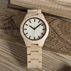 BOBO BIRD Wood Watch for Men White Maple Miyota 2035 Quartz Movement Wristwatch Drop Shipping Relogio Masculino B-G30 ► Photo 3/6