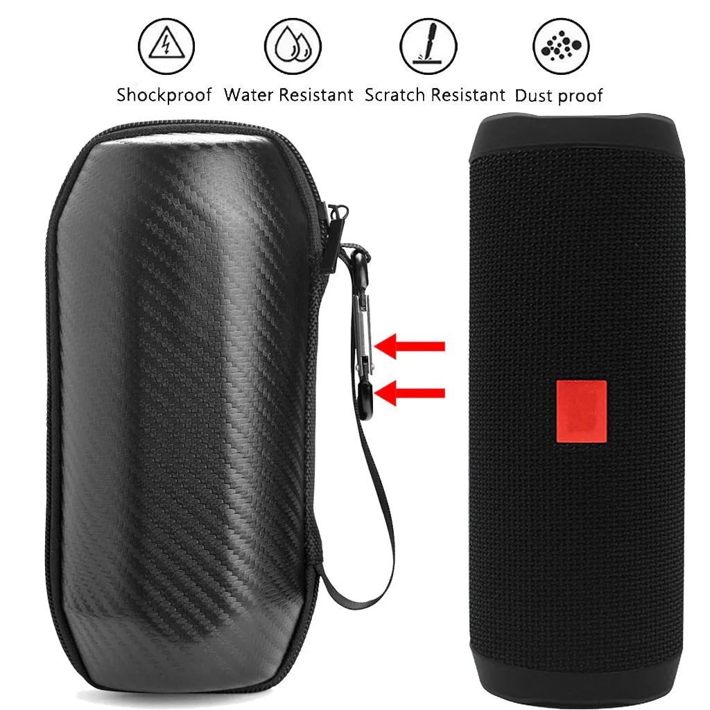 

Fashion Travel Carrying Case for JBL FLIP 4 Waterproof Hard Shell Bluetooth Speaker New Shockproof Tote Bag #10