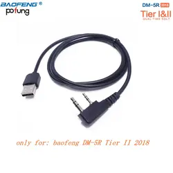 Baofeng 2019 DM-5R плюс цифровая рация DMR Слот 2 USB кабель для программирования для pofung RD-5R RD5R tier1 Tier2 двухстороннее Rado