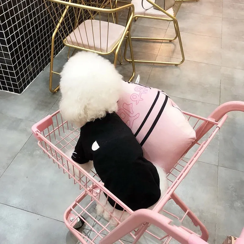 Tide Brand Dog Summer T-shirt Vest for Small Medium Dogs French Bulldog Yorkshire Teddy Pug Pet Clothes Puppy Costume MMC02