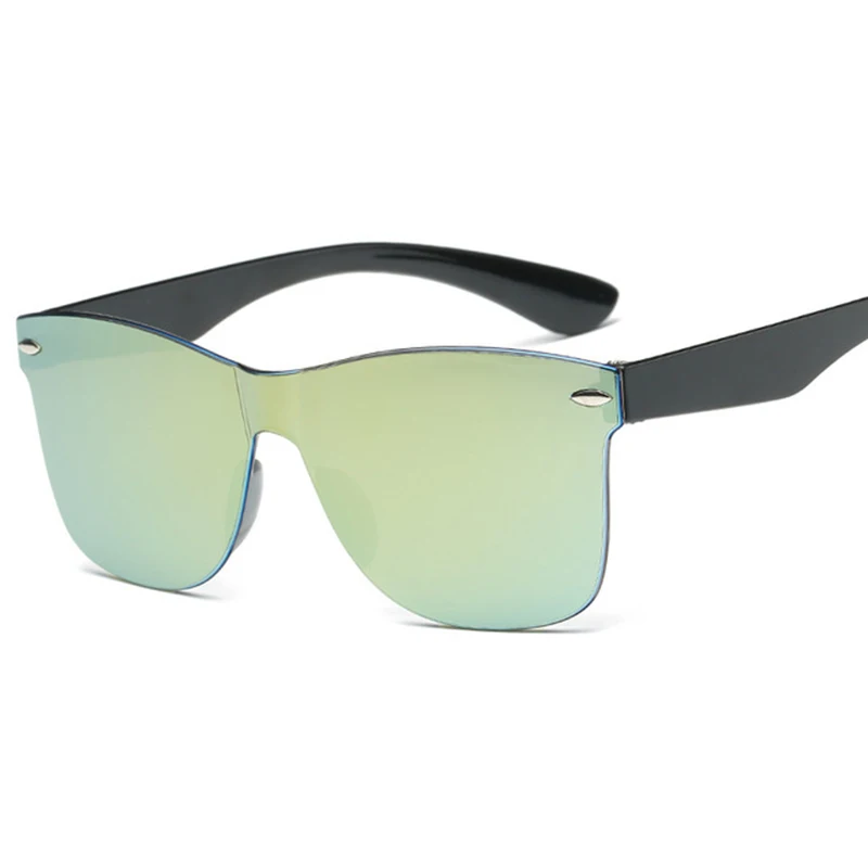 DCM Новые прозрачные солнцезащитные очки модные оправы солнцезащитных очков Для женщин Винтаж Брендовые очки Oculos De Sol masculino UV400 - Цвет линз: C6Gold