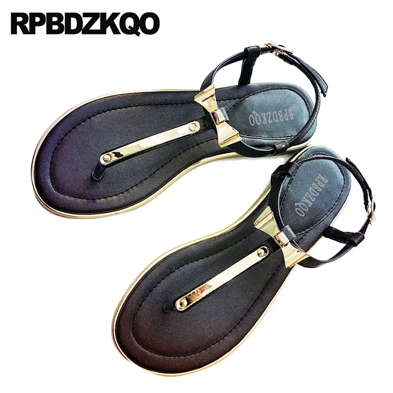 womens wide fit black sandals