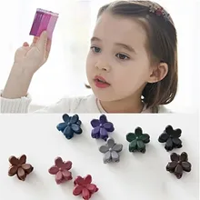 Лучшая цена, случайный цвет, 9 шт., милая Цветочная шпилька для волос, заколки для волос