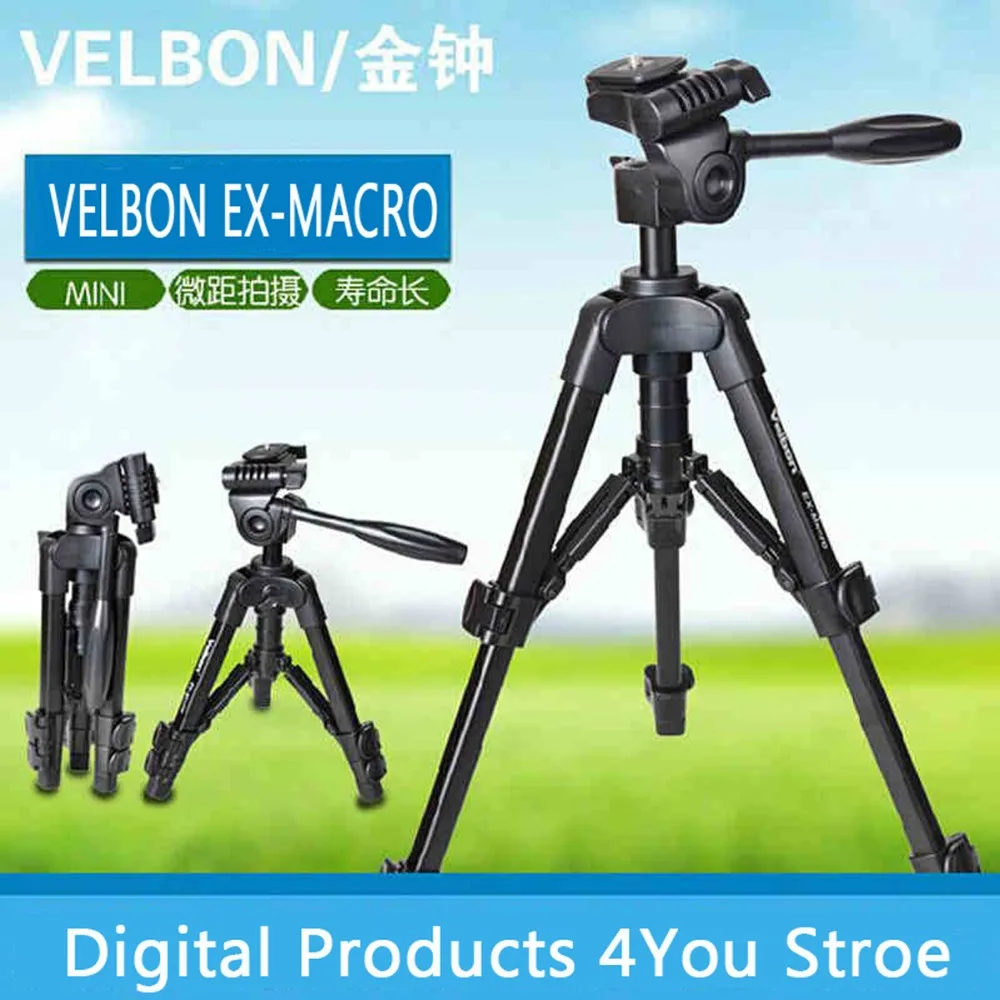 

velbon EX-MACRO Camera tripod Kit mini Tripod/light weight Tripod and tripod head