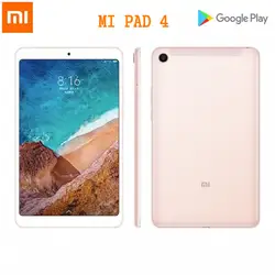 Оригинальный Xiaomi mi Pad 4 Tablet PC 8,0 ''mi UI 9 Qualcomm Snapdragon 660 Восьмиядерный 4 Гб 64 Гб rom 5.0MP 13.0MP двойной WiFi mi PAD 4