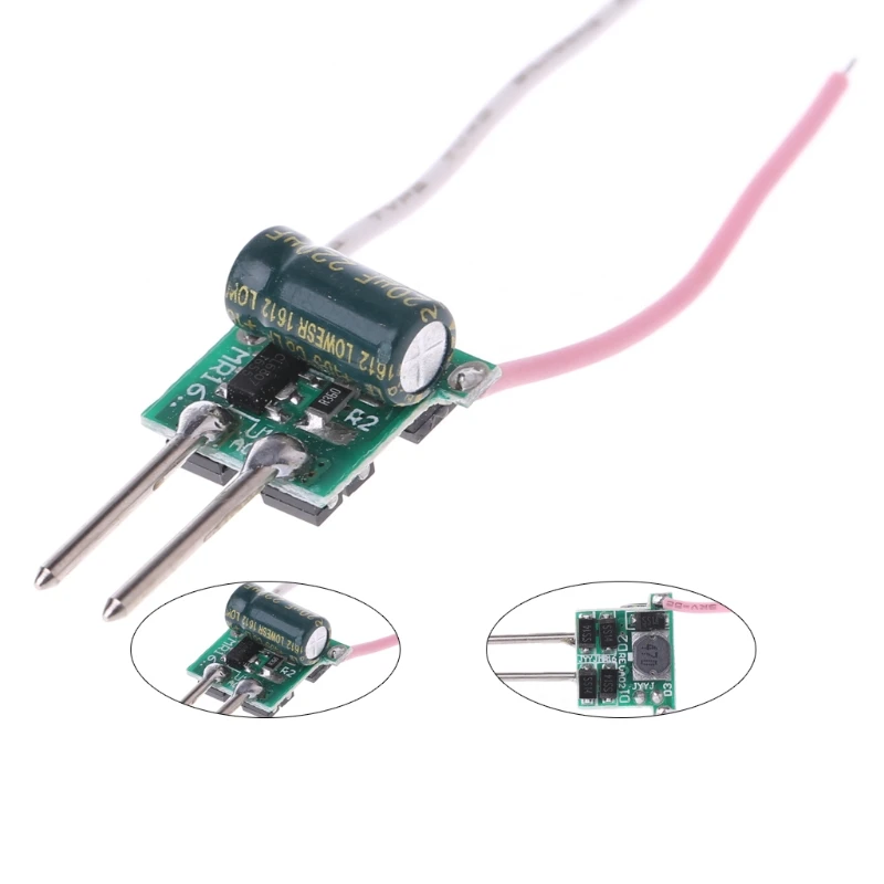

2018 1-3W MR16 Low Voltage Power Supply LED Driver Convertor Transformer Constant Current 300mA DC 12V 50000h Lifespan