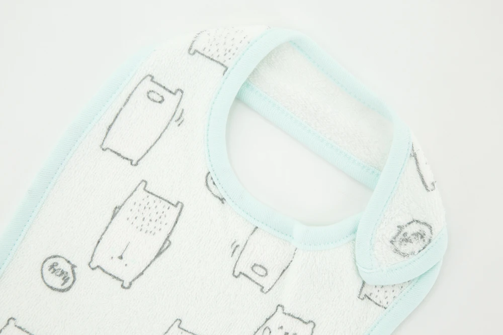 Kavkas детские нагрудники удобные детские нагрудники и салфетки для отрыжки одежда для малышей полотенце продукта 3 шт./партия милый дизайн