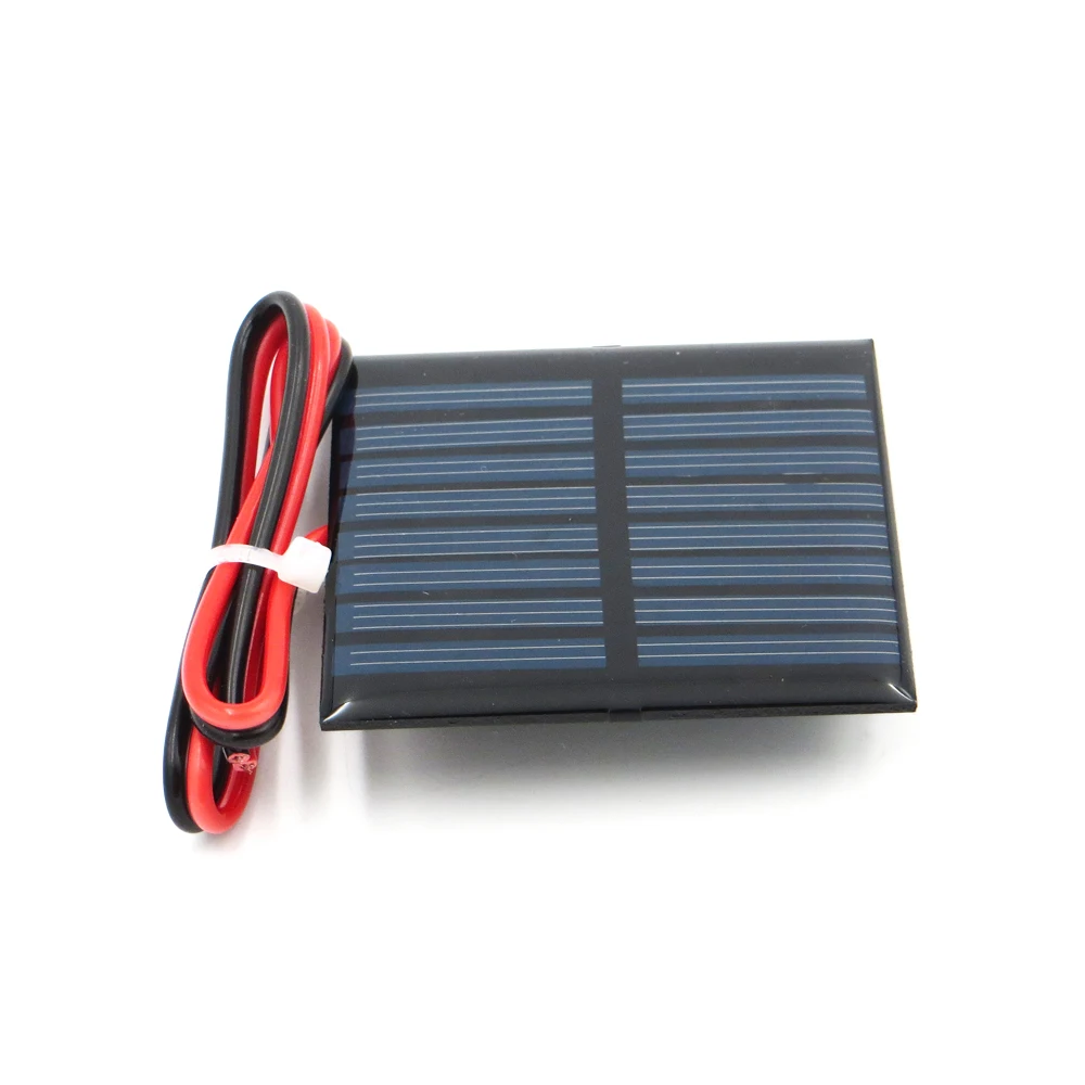 

4 V 60mA 0.24Watt extend wire Solar Panel Polycrystalline Silicon DIY Battery Charger Small Mini Solar Cell cable toy 4V Volt