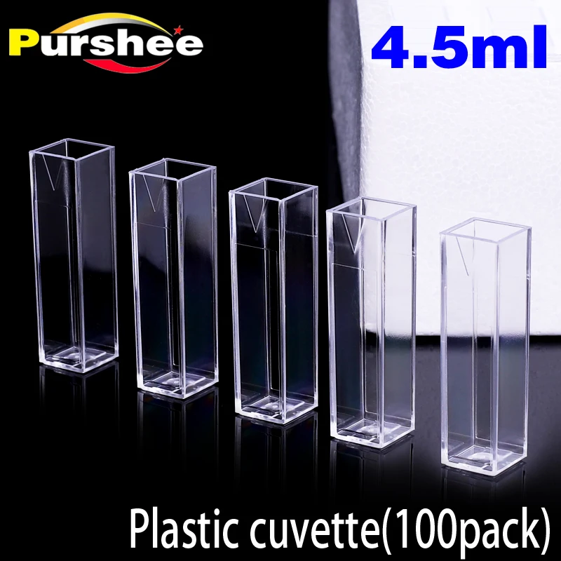 

10mm Plastic cuvette 100PCS For lab
