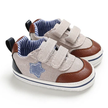 

New Fashion Lovely Kids Cotton Casual Shorts Baby Soft Sole Crib Shoes Infant Boy Girl Toddler Sneaker Anti-Slip 0-18 Months