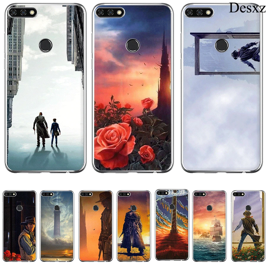 Stephen King The Dark Tower Phone Case Cover For Huawei Honor Note 6A 7A 7C 7X 8 8X 9 10 Lite Soft TPU | Мобильные телефоны и