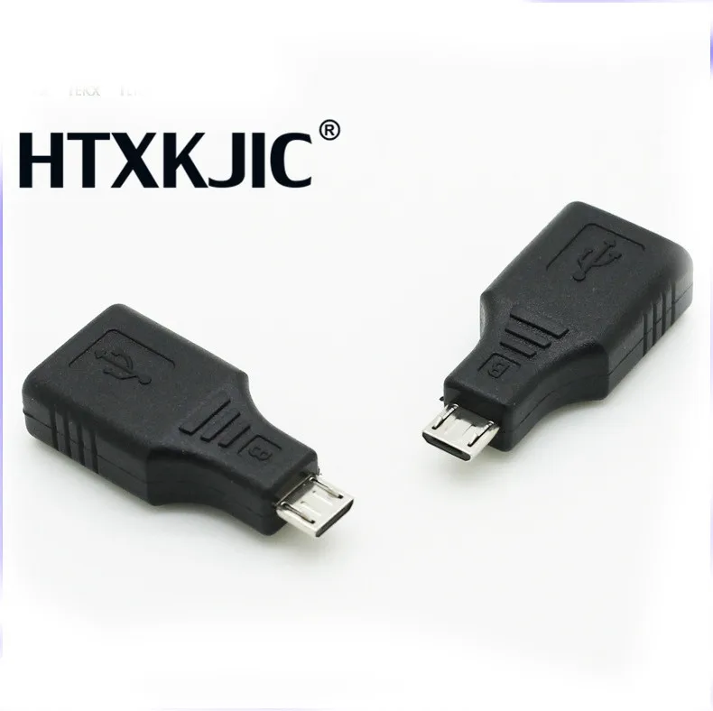 1PC Black F/M USB 2.0 A Female To Micro B 5 Pin Male Plug OTG Host Adapter Converter Connector up to 480Mbps | Компьютеры и офис