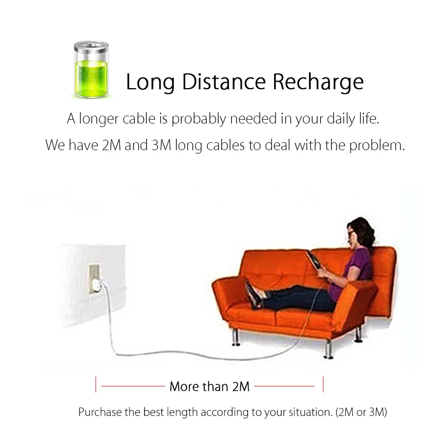 Long cable sale