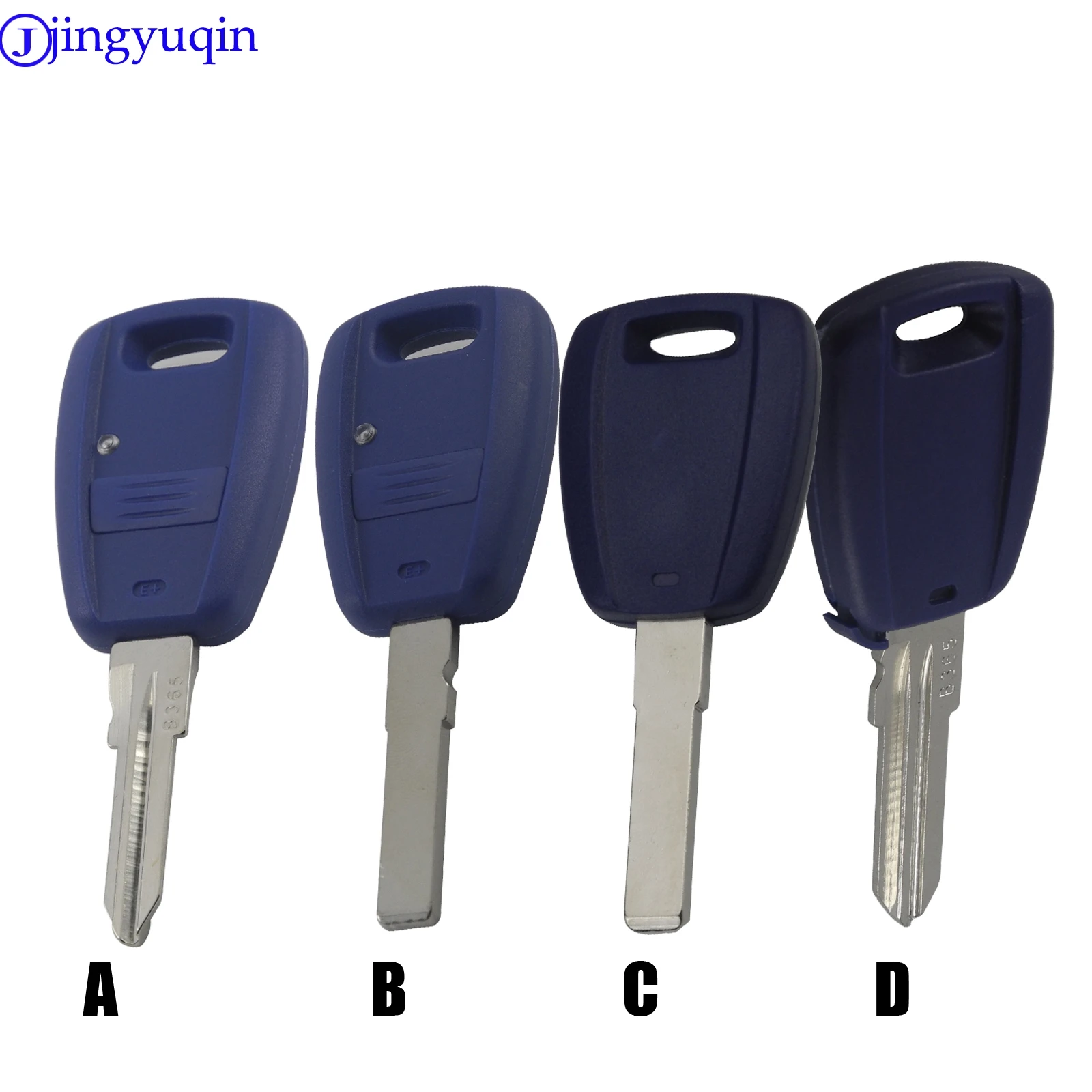 

jingyuqin Keyless Entry Key Fob Styling For Fiat Punto Doblo Bravo Key Shell Case Housing Cover
