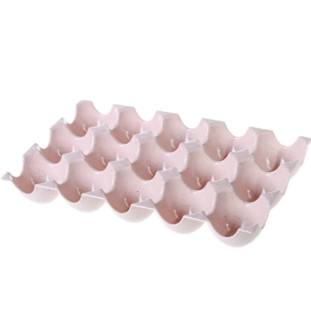 Пластиковый органайзер для яиц 15 ячеек|plastic organizer|refrigerator trayegg storage box |