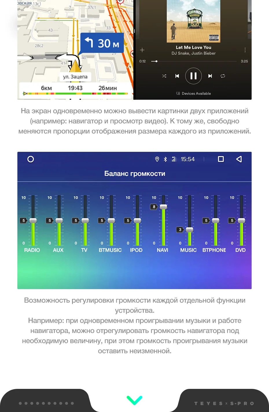 Teyes SPro Автомобильный мультимедийный плеер android 8,1 для Mazda almera Toyota Volkswagen Nissan Kia VW qashqai juke peugeot LADA 2Din