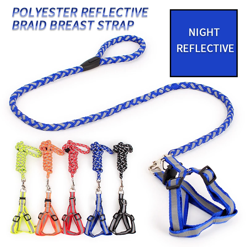 

Dog Harness Easy On and Off Adjustable Medium Large Dogs Reflective No Pull Training Vest for Pet Dogs Walking Training