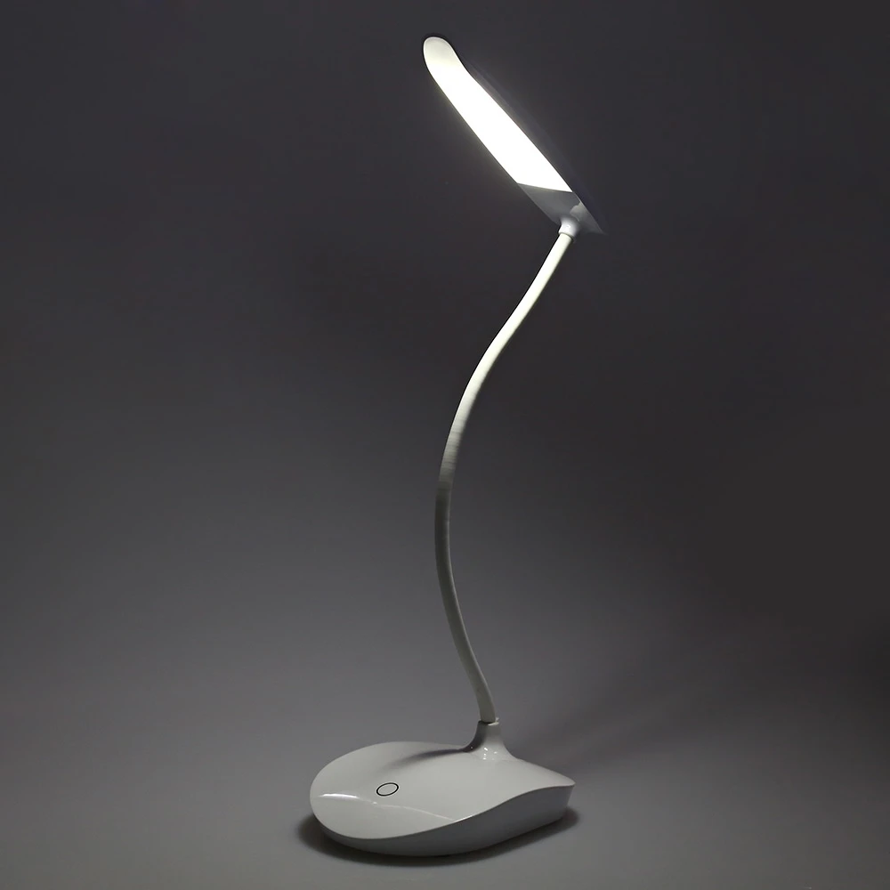 Nouveauté 6 w solaire alimenté led lampe de bureau réglable capteur tactile lampe de lecture moderne
