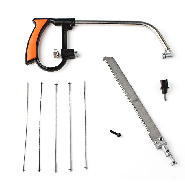 Special Price New Multi-Function Woodworking Hand Hacksaw Set Bow Saw Detachable Portable Hand Saw Combination Tools