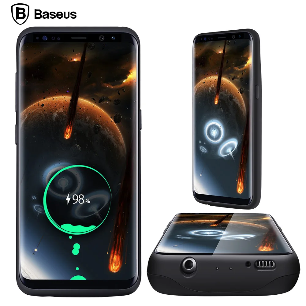bilder für BASEUS Ladegerät Fall Für Samsung Galaxy S8/S8 Plus 5000/5500 mAh Batteriefach Abdeckung Externe Rucksack Energienbank Fall bilder für BASEUS Ladegerät Fall Für Samsung Galaxy S8/S8 Plus 5000/5500 mAh Batteriefach Abdeckung Externe Rucksack Energienbank Fall