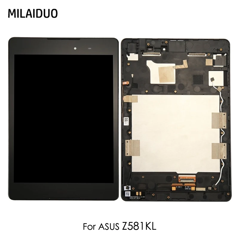 

LCD Display For ASUS ZenPad 3 Z581KL Touch Screen Panel Digitizer Tablet Assembly Black No Frame Replacement 7.9 inch No Logo